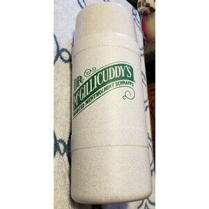 Dr. Mcgillicutty's embossed Aladdin 1 Liter plastic thermos